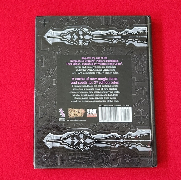 Relics & Rituals Core Rulebook โ Sword & Sorcery โ Hardcover d20 System D&D - Picture 2 of 16